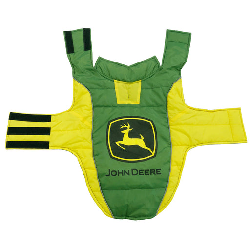 packshot of John Deere Pet Puffer Vest