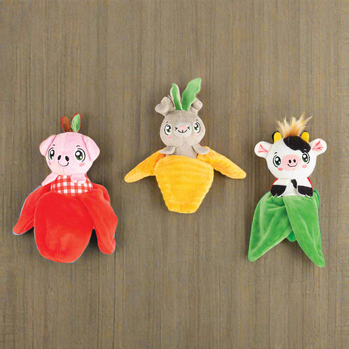 John Deere Plush Peek 'n Peel Farm Toys for Kids