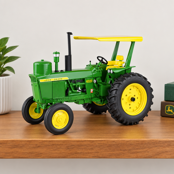 John Deere Prestige 1:16 4020 LP Row Crop Tractor