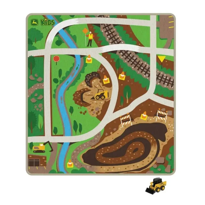 John Deere Road Map Play Mat