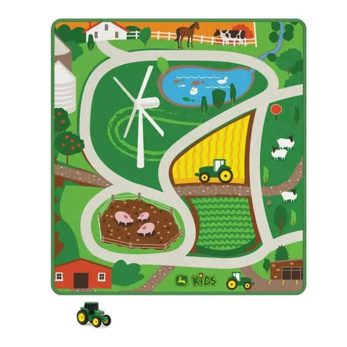 John Deere Road Map Play Mat
