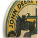 detail of John Deere Rustic John Deere Tractors Sign