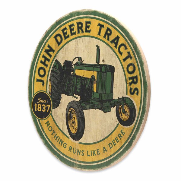 John Deere Rustic John Deere Tractors Sign