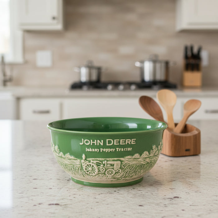 John Deere Small Stoneware Bowl
