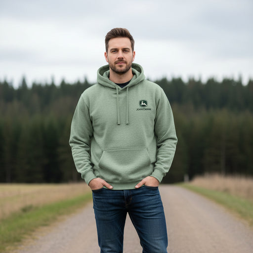 John Deere Men's Success is Earned Pullover Hoodie