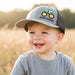 John Deere Toddler Boys Charcoal Rubber Tractor Hat