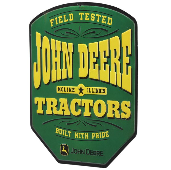 John Deere Metal Sign - John Deere Tractors
