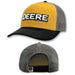 John Deere Unisex Black/Yellow Deere Print Embro Hat