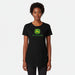 John Deere Ladies Black Logo Tee