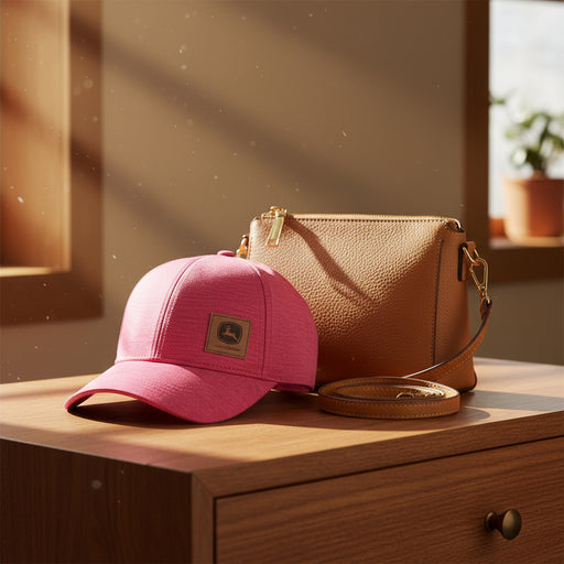 John Deere Ladies Medium Pink Cap