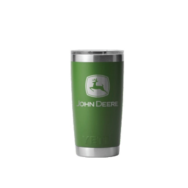 green John Deere x YETI Rambler® 20 oz Tumbler