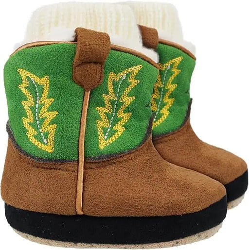 John Deere Boy Infant Boot Slipper