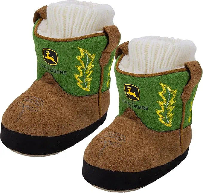 John Deere Boy Infant Boot Slipper
