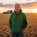 John Deere Men's Green "Nothing Runs Like a Deere" Hoodie