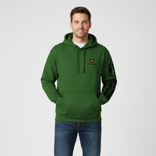 John Deere Men's Green "Nothing Runs Like a Deere" Hoodie