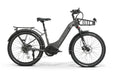 Matte Graphite and Grey Vamoose City Commuter E-Bike