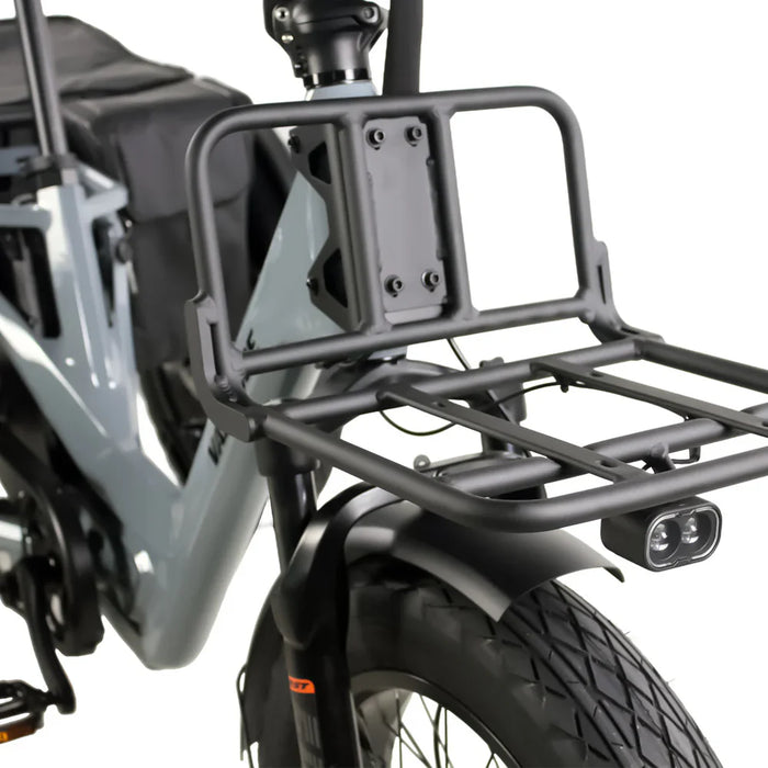 front "shovel rack" on the Vamoose Tricycle SST E-Bike