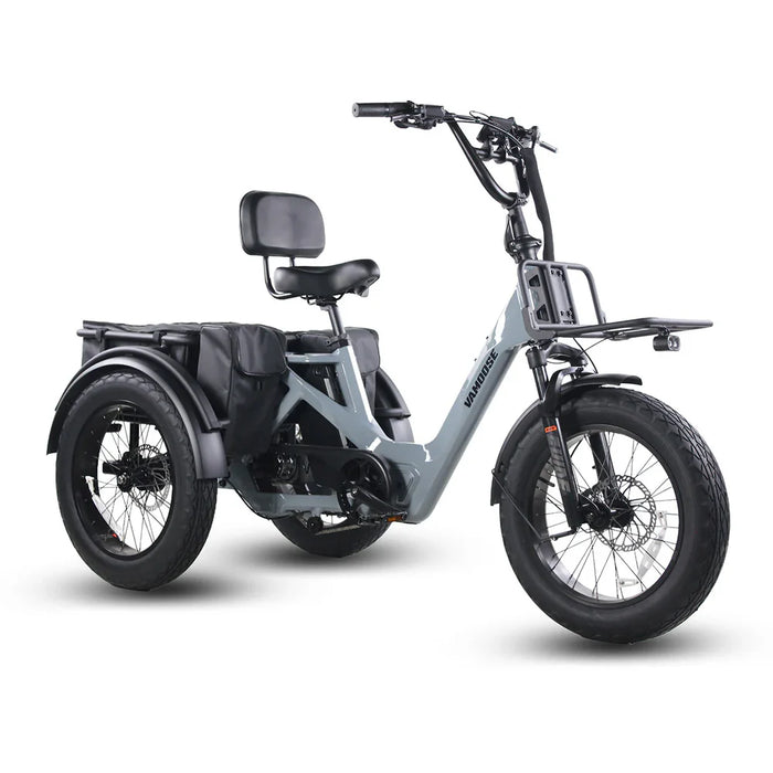Battleship Grey and Black Vamoose Tricycle SST E-Bike