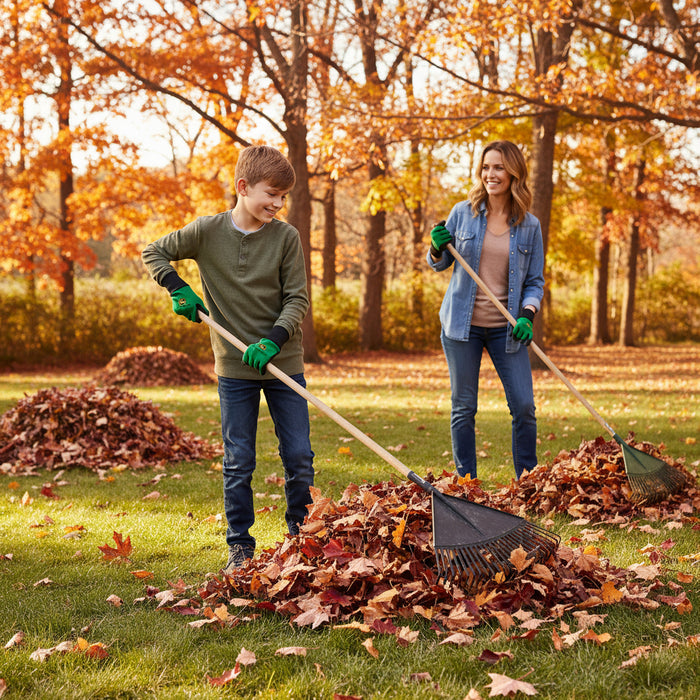 John Deere Light-Duty Cotton Grip Glove - Youth