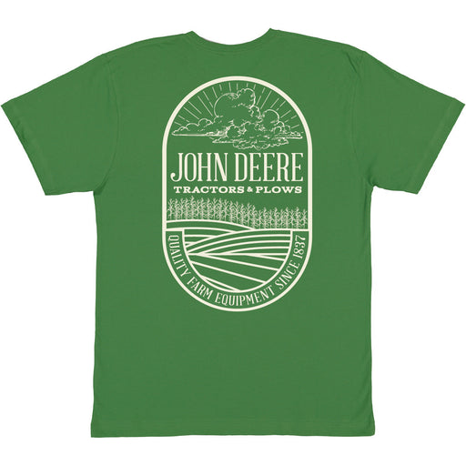 John Deere Mens Simple Wheat Tee