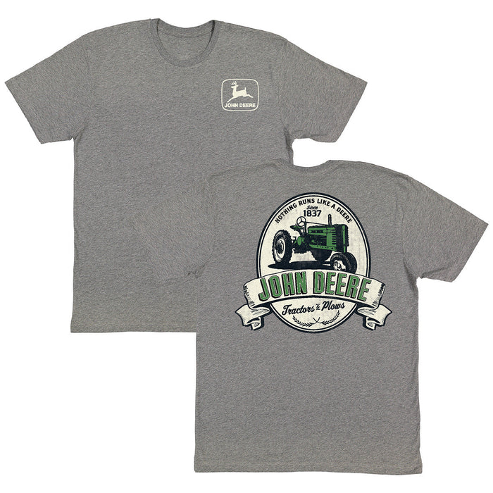 John Deere Mens Cigar Label SS Tee