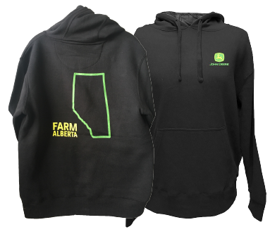 John Deere Mens Farm Alberta Hoodie