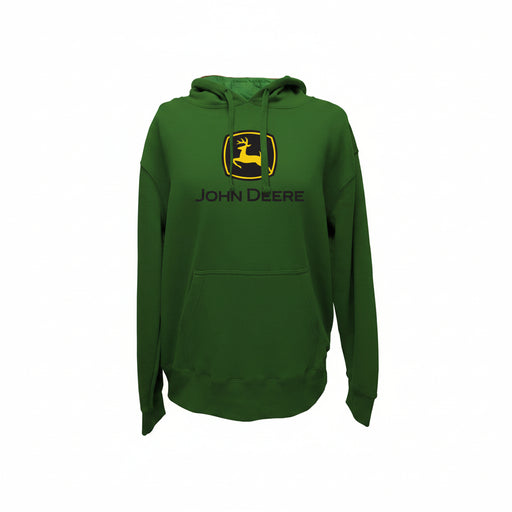John Deere Men's Green Classic Logo Fleece Hoodie