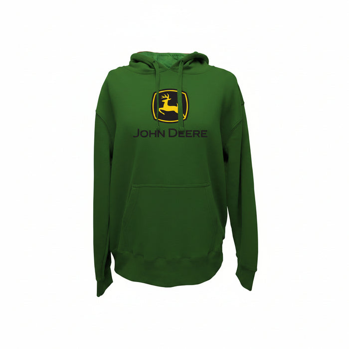 John Deere Men's Green Classic Logo Fleece Hoodie