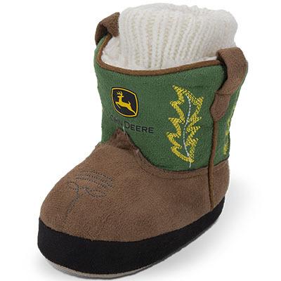 John Deere Boys Toddler Boot Slipper 