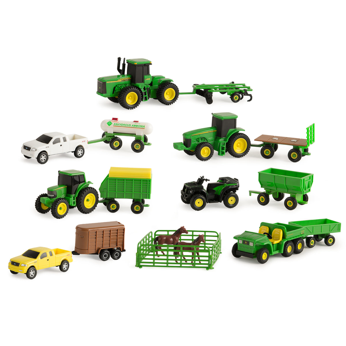 John Deere 1:64 20 Piece Farm Toy Set Horizon Ag Turf Shop Now