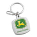 John Deere Enamel Key Chain