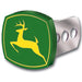 John Deere Full Color Metal Hitch Cover