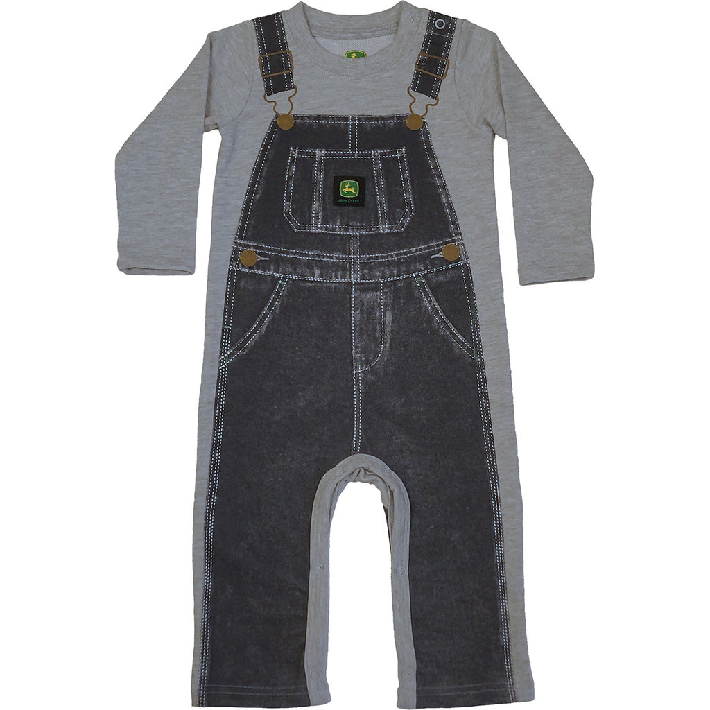 John Deere Infant Boys Overall Print Coverall — Horizon Ag & Turf