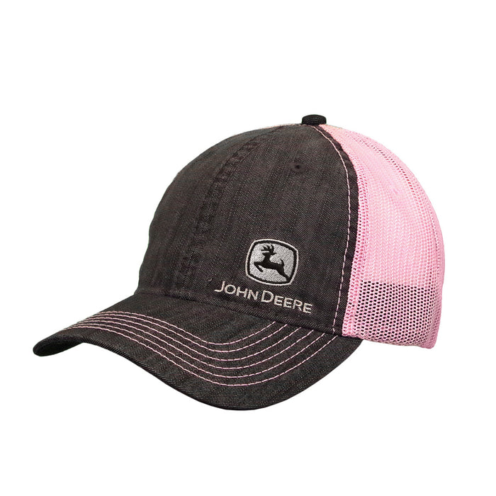 John Deere Ladies Chambray Mesh Cap