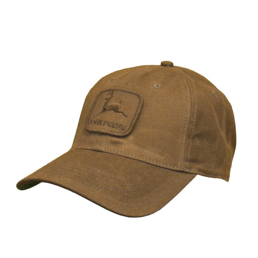 John Deere Mens Brown Patch Cap