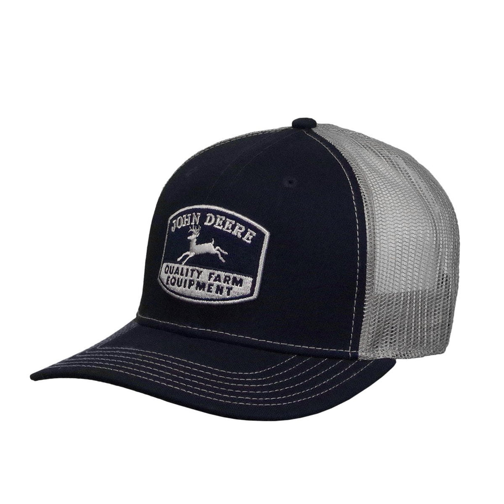 ジョンディアキャップ　ネイビー John Deere Navy Quality Farm Equipment Hat — Horizon Ag & Turf