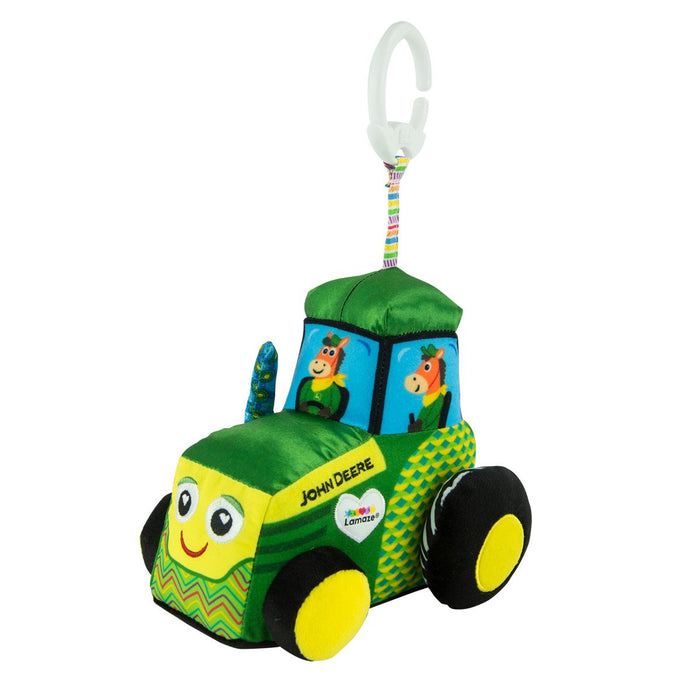 John Deere Lamaze Clip & Go Tractor