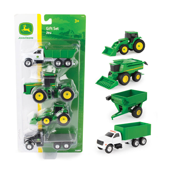 John Deere 4-Piece Vehicle set