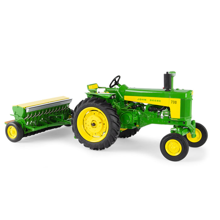 John Deere Prestige 1:16 730 With Grain Drill