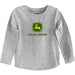 John Deere Girl Child Logo Glitter Long Sleeve