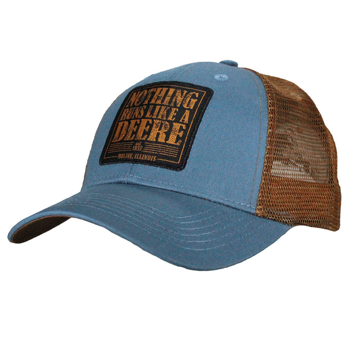 John Deere Men's Charcoal Trucker Cap