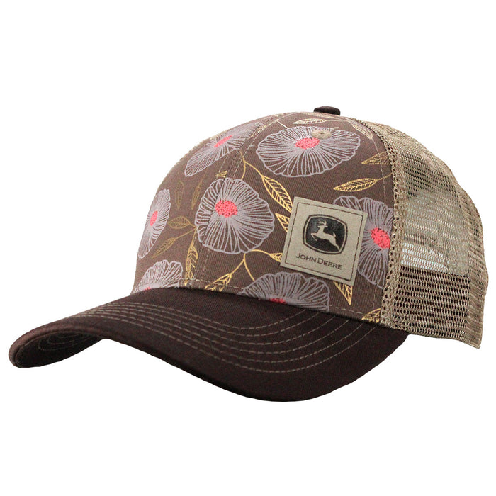 John Deere Ladies Flower Cap