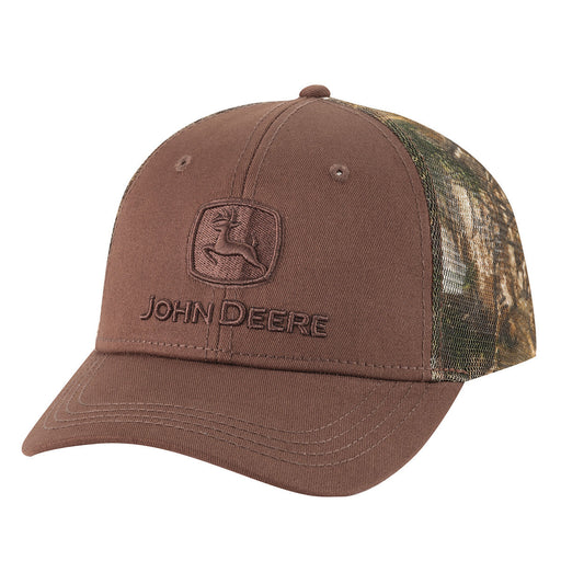 John Deere Canvas Camo Cap