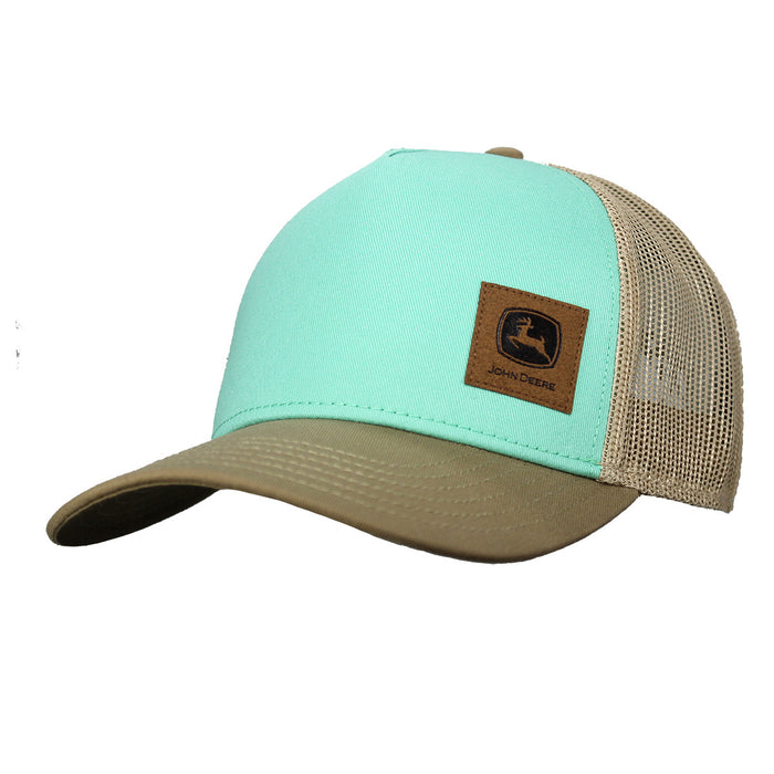 John Deere Ivory Suede Hat