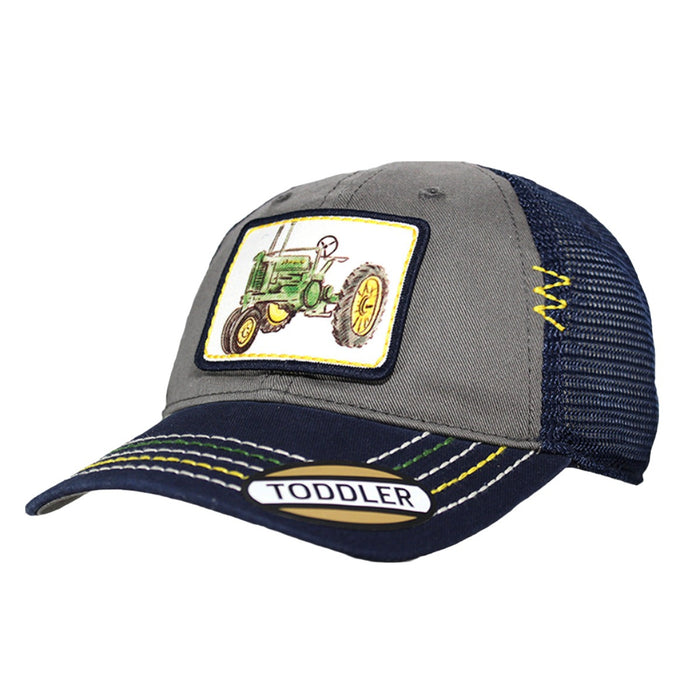 John Deere Toddler Tractor Sketch Cap