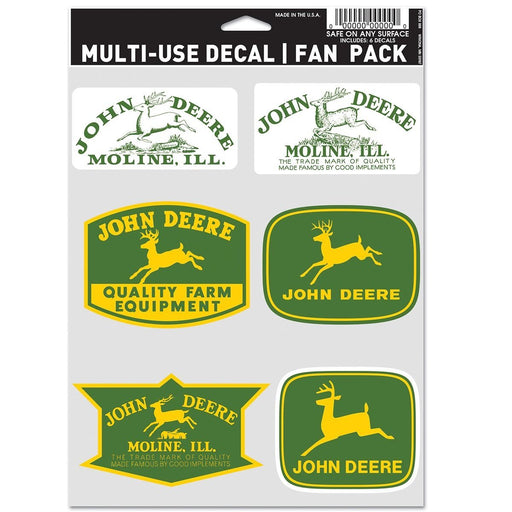 John Deere Green & Yellow Vintage Decal 