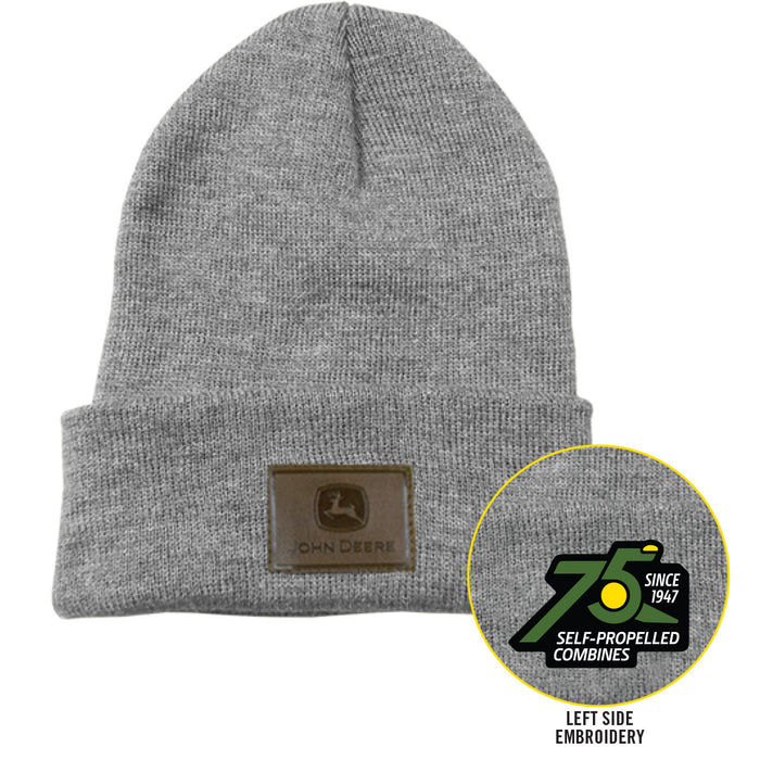 John Deere Cuffed 75th Anniversary Beanie