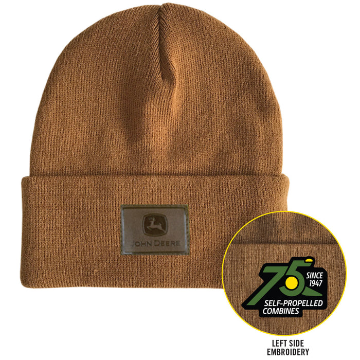 John Deere Cuffed 75th Anniversary Beanie