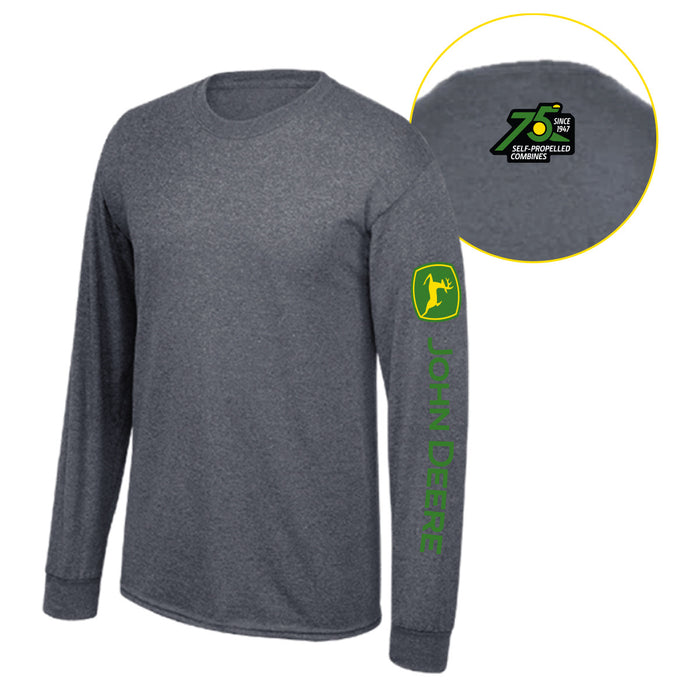 John Deere Mens 75th Anniversary Edition Long Sleeve