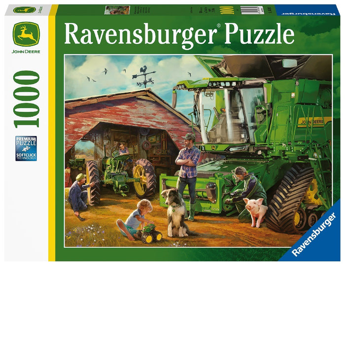 John Deere Then & Now 1000 pc puzzle